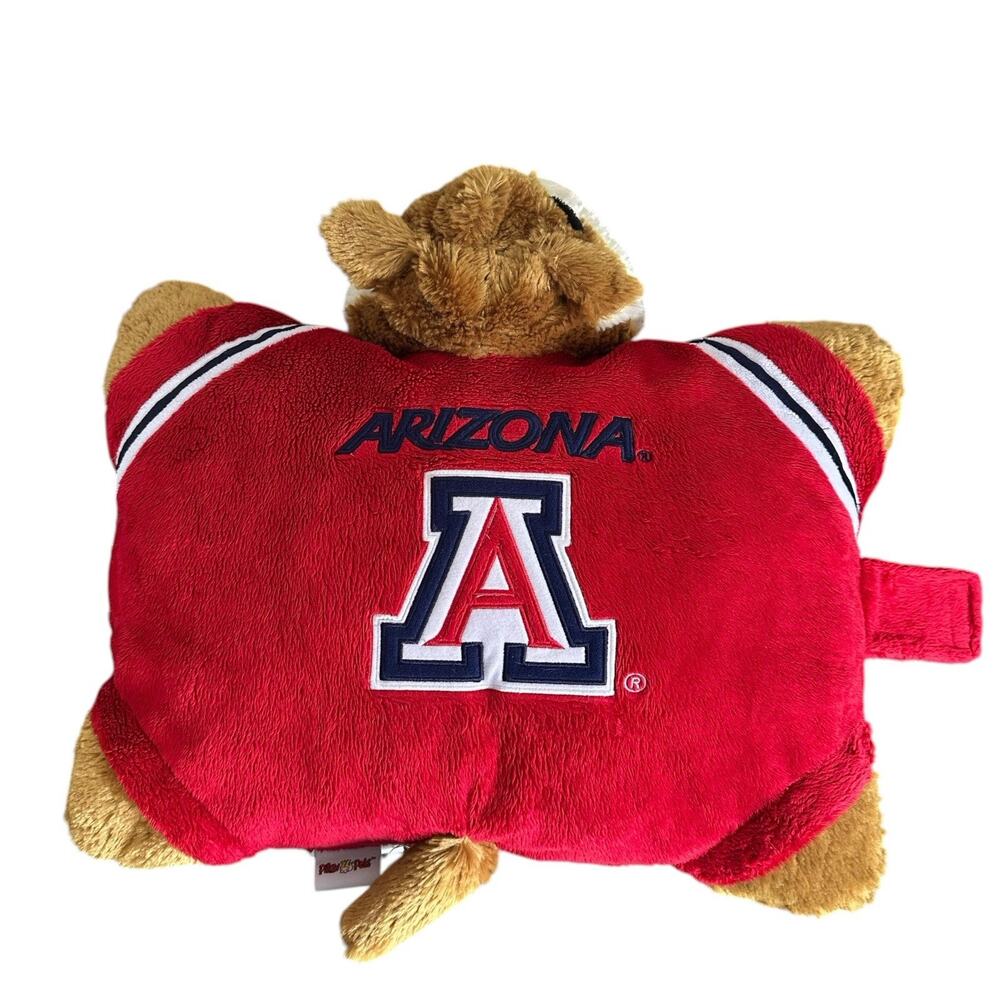 University Of Arizona Wilbur Wildcats Pillow Pets Plush 18” Football Tucson AZ